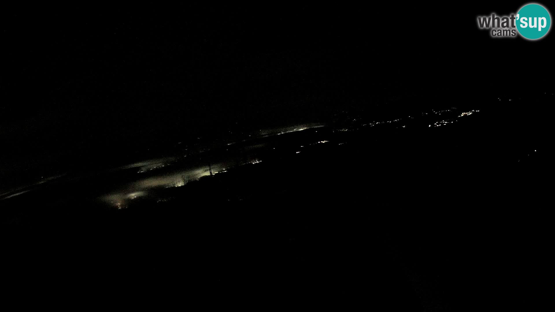 Mount Krim webcam near Ljubljana – Slovenia – view to Grosuplje