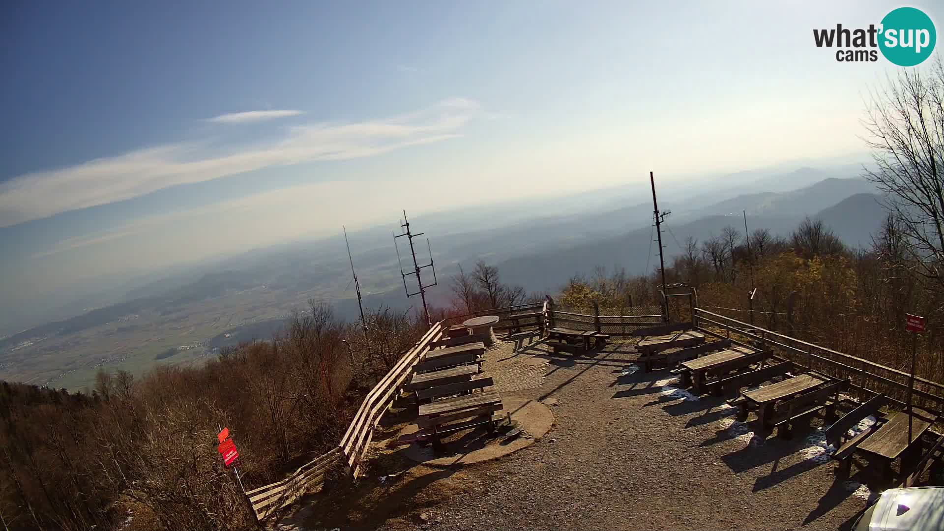 webcam Baita Krim vicino Ljubljana – Slovenia – vista su Grosuplje