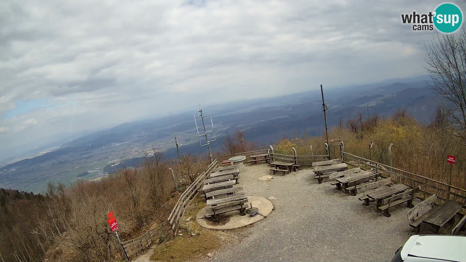 webcam Baita Krim vicino Ljubljana – Slovenia – vista su Grosuplje