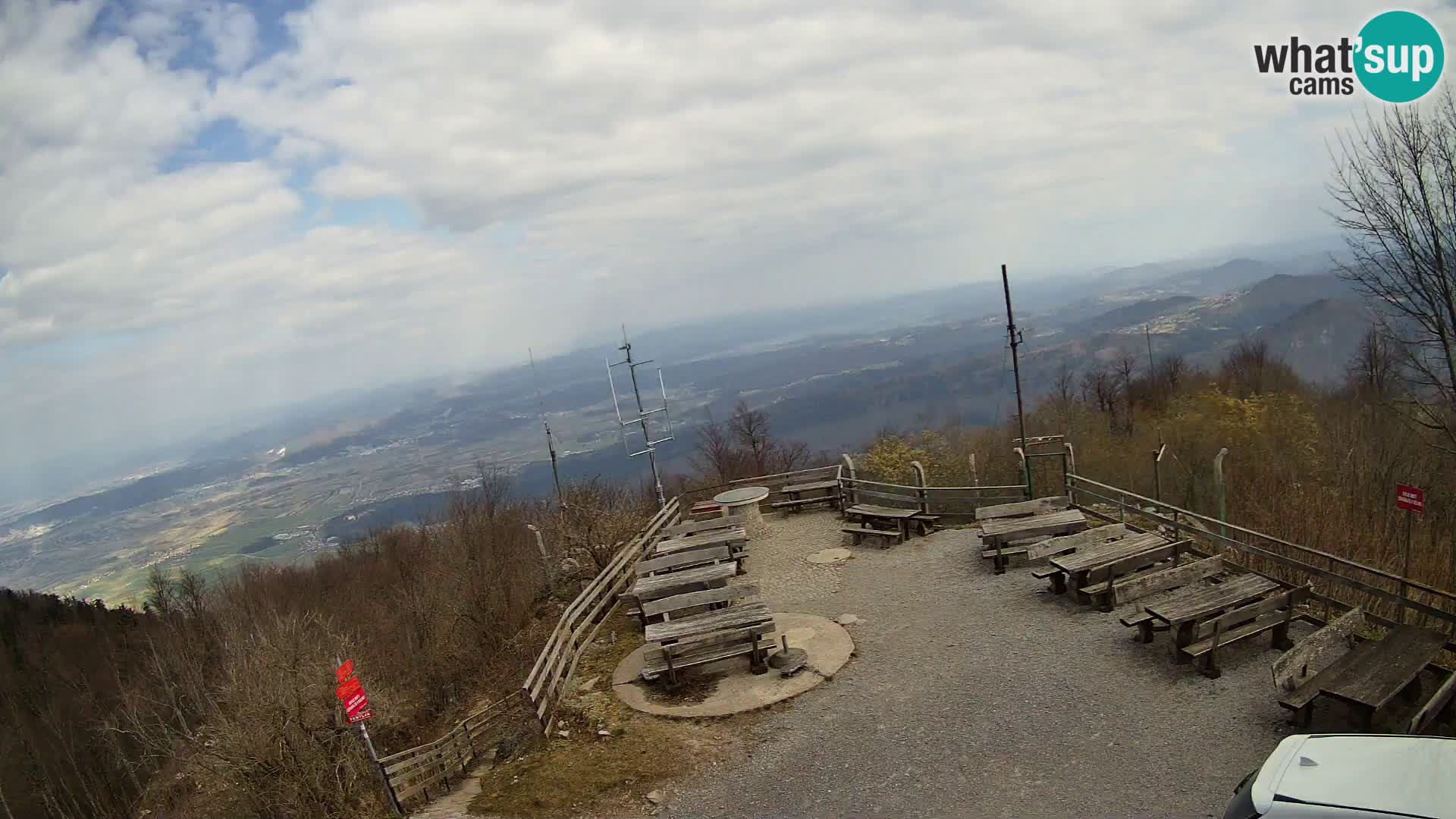 webcam Baita Krim vicino Ljubljana – Slovenia – vista su Grosuplje