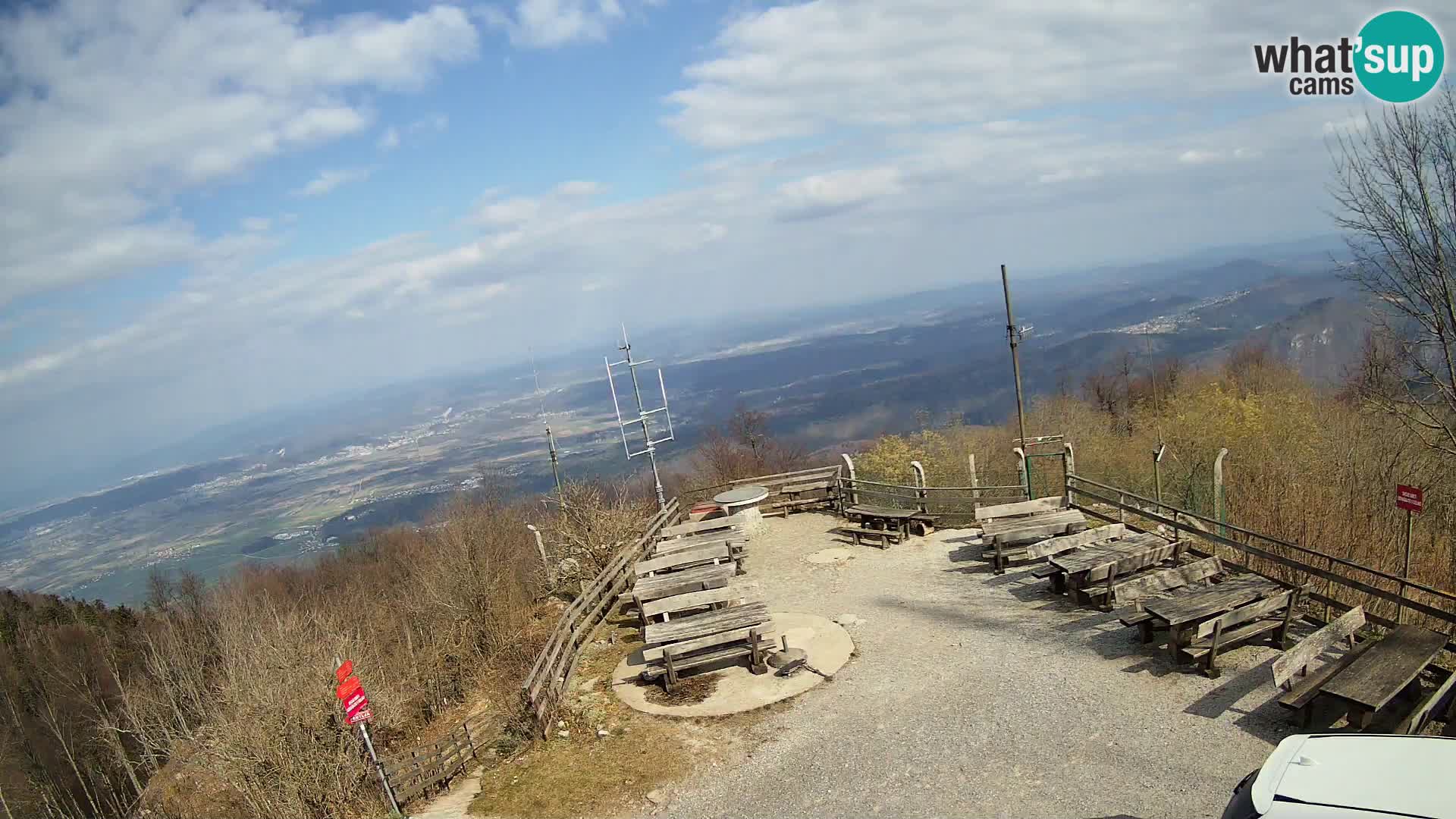 webcam Baita Krim vicino Ljubljana – Slovenia – vista su Grosuplje