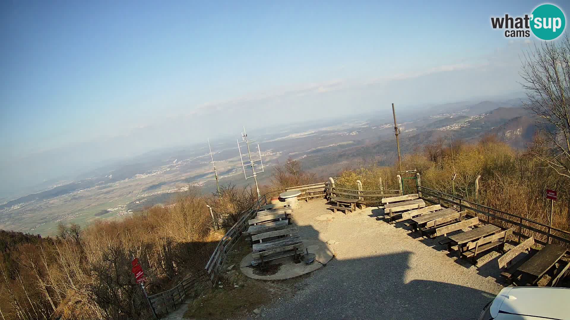 webcam Baita Krim vicino Ljubljana – Slovenia – vista su Grosuplje