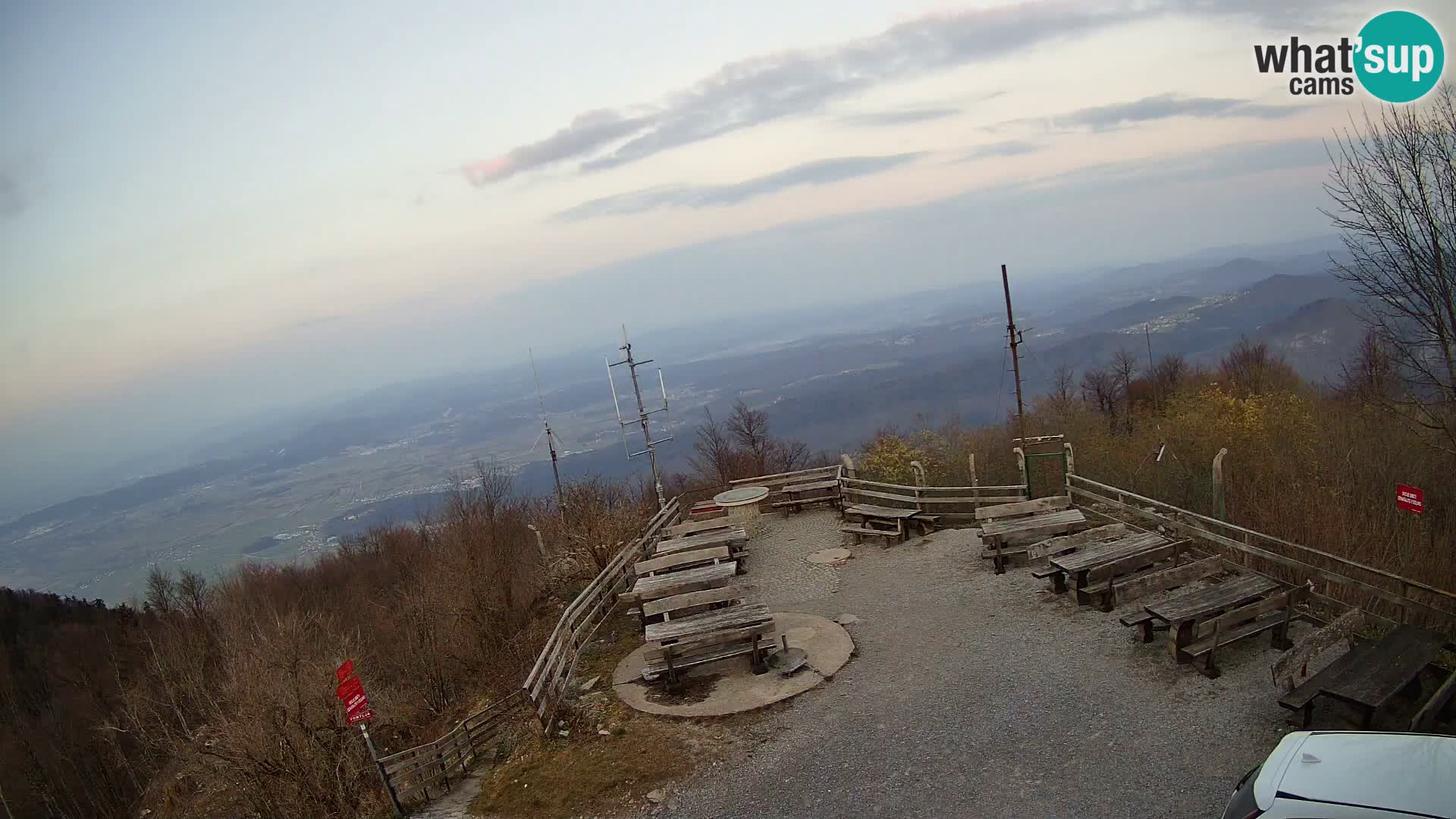 webcam Baita Krim vicino Ljubljana – Slovenia – vista su Grosuplje