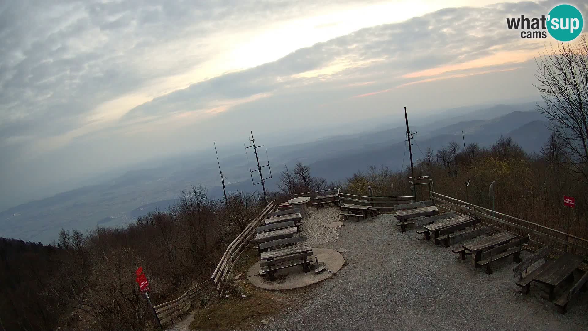 webcam Baita Krim vicino Ljubljana – Slovenia – vista su Grosuplje