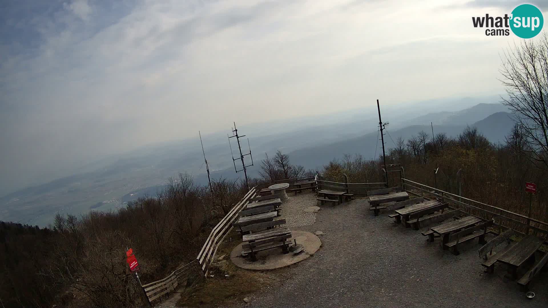 webcam Baita Krim vicino Ljubljana – Slovenia – vista su Grosuplje