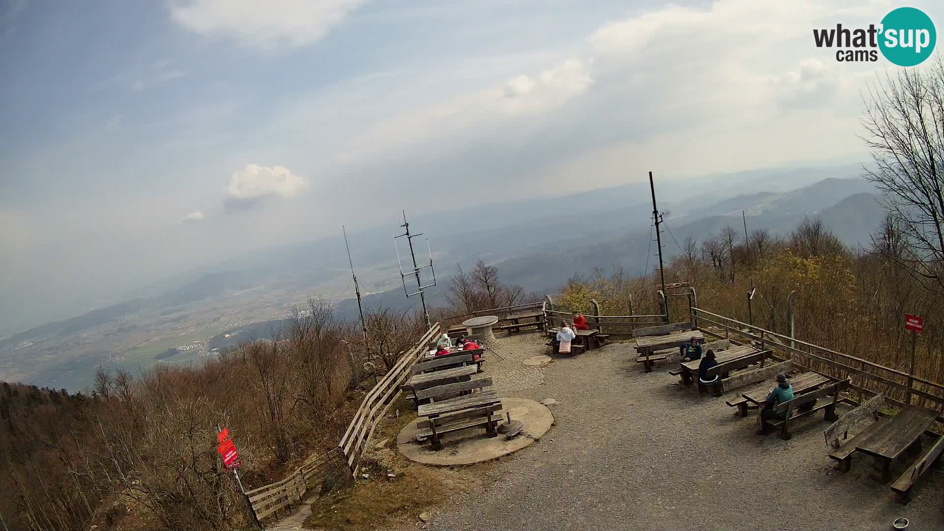 webcam Baita Krim vicino Ljubljana – Slovenia – vista su Grosuplje