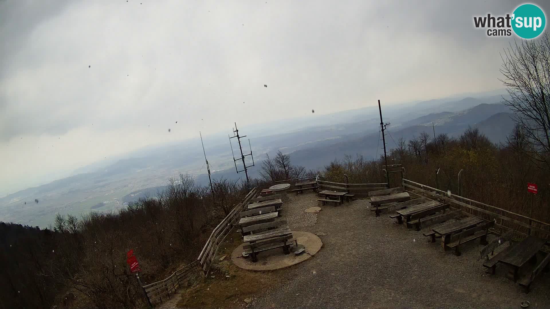 webcam Baita Krim vicino Ljubljana – Slovenia – vista su Grosuplje