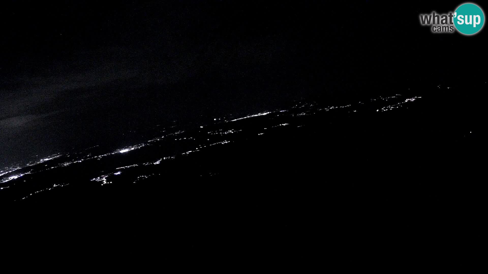 Mount Krim webcam near Ljubljana – Slovenia – view to Grosuplje