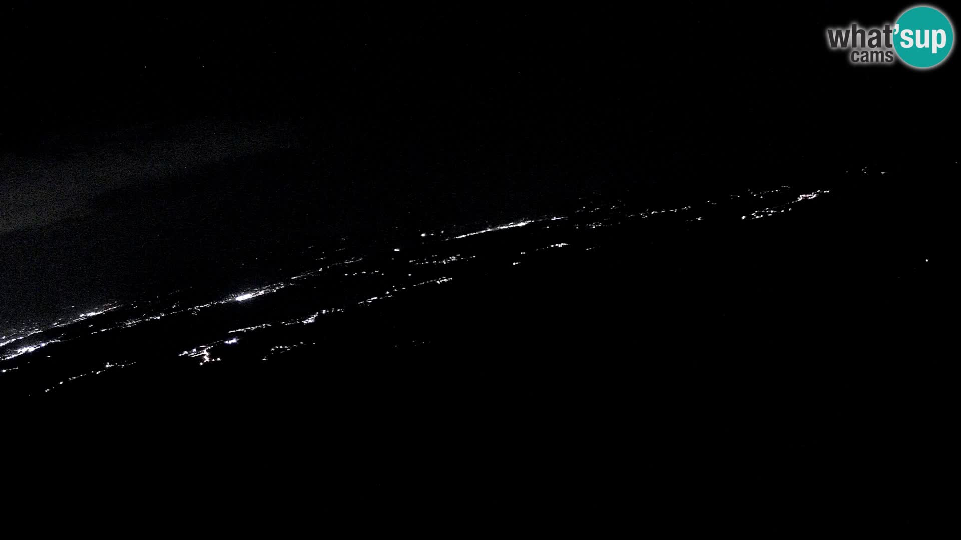 Mount Krim webcam near Ljubljana – Slovenia – view to Grosuplje