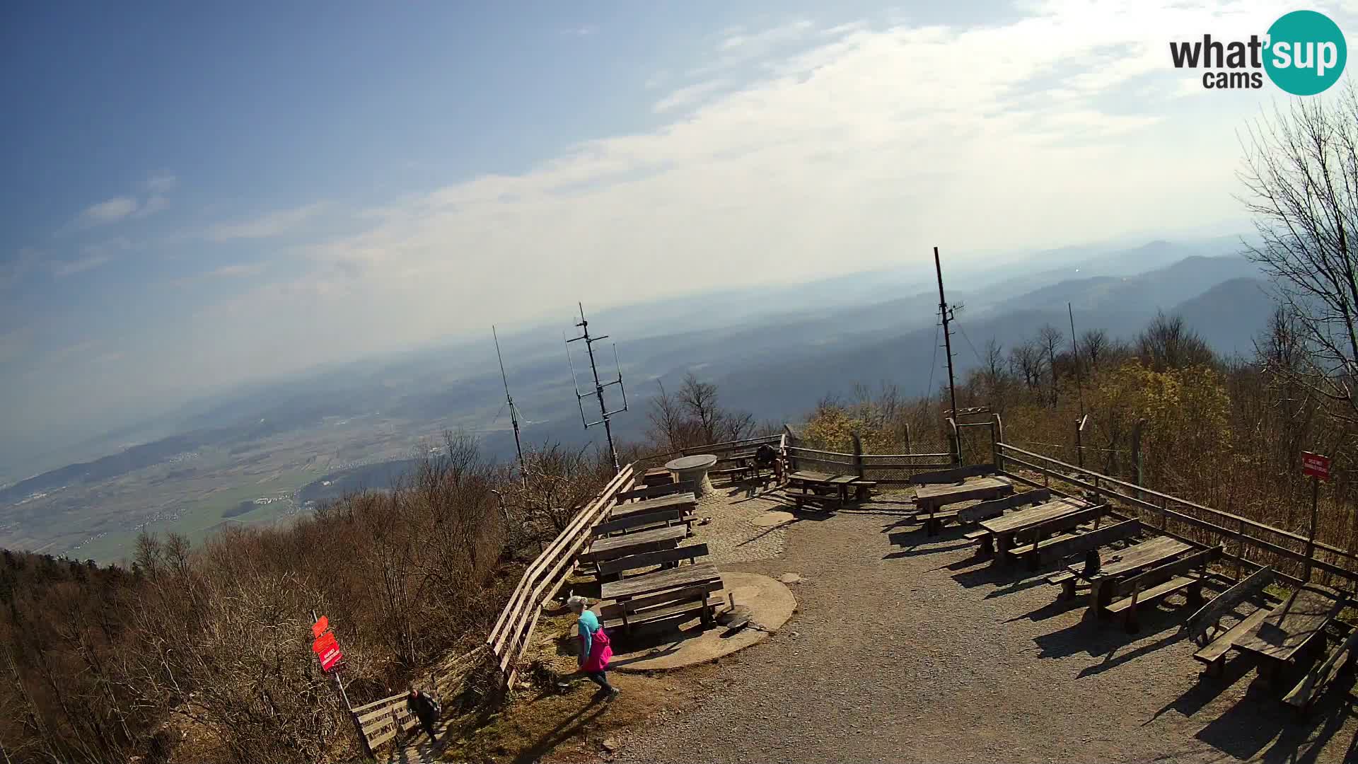 webcam Baita Krim vicino Ljubljana – Slovenia – vista su Grosuplje