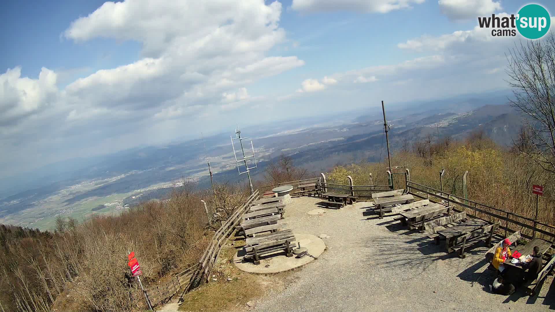 webcam Baita Krim vicino Ljubljana – Slovenia – vista su Grosuplje