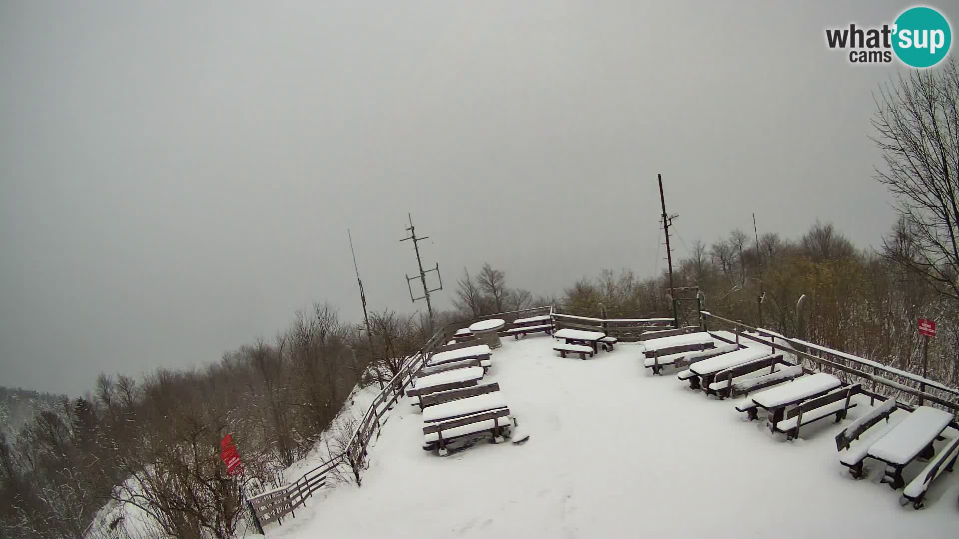 Planinska koliba Krim web kamera – Ljubljana – Slovenija