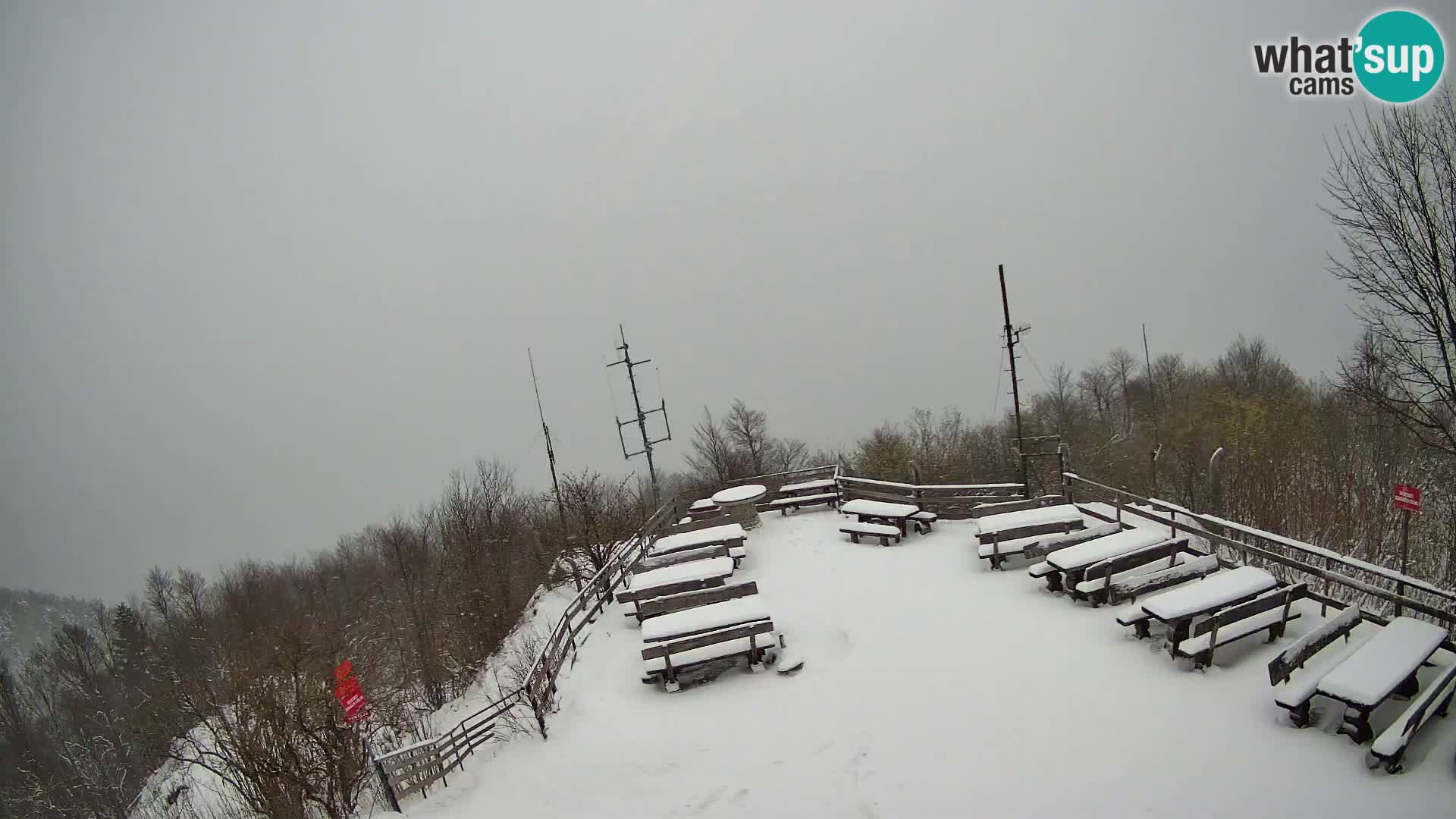 webcam Baita Krim vicino Ljubljana – Slovenia – vista su Grosuplje