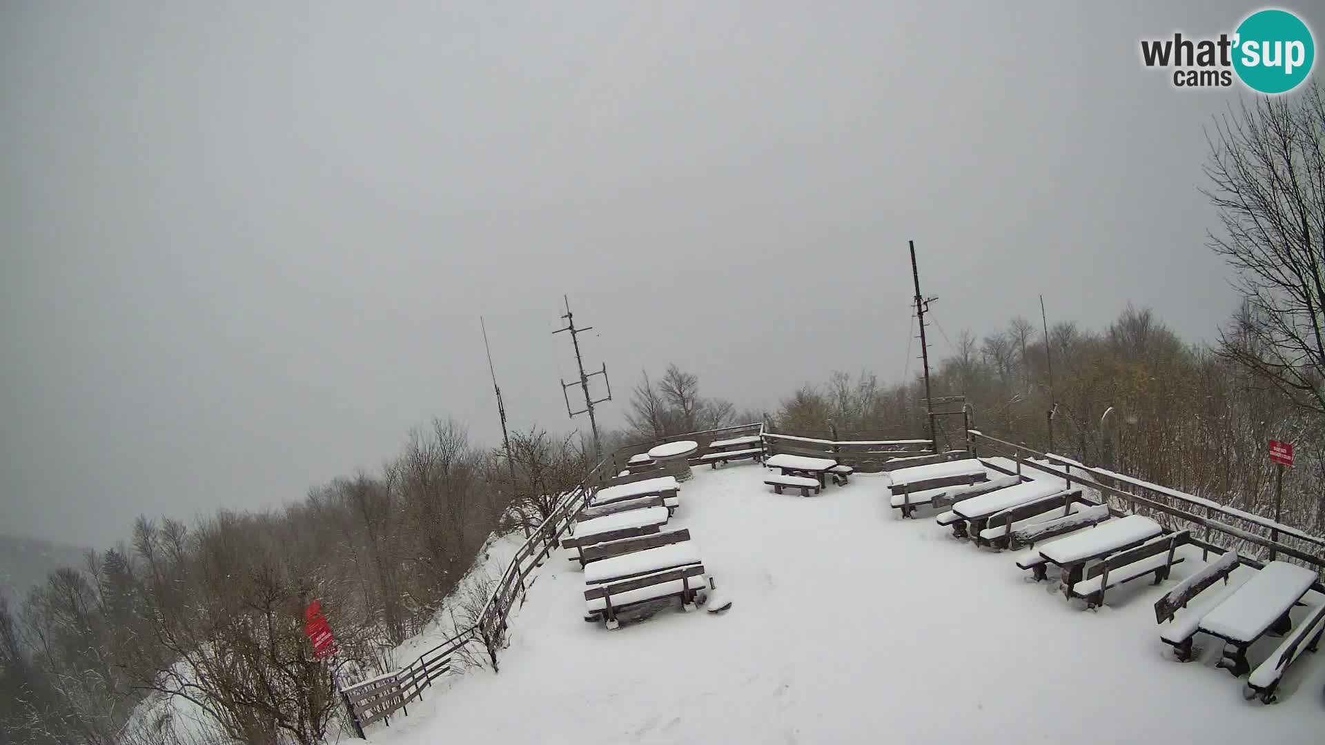 webcam Baita Krim vicino Ljubljana – Slovenia – vista su Grosuplje