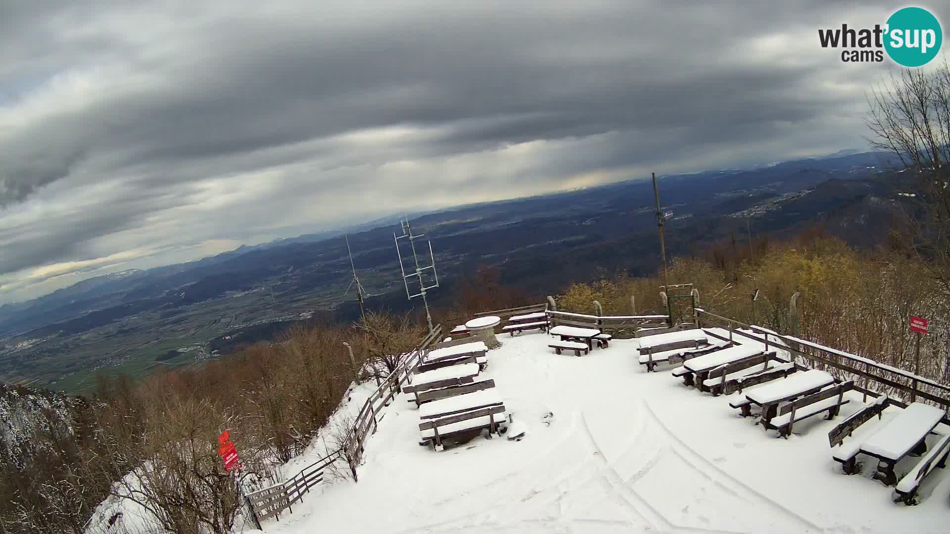 Planinska koliba Krim web kamera – Ljubljana – Slovenija