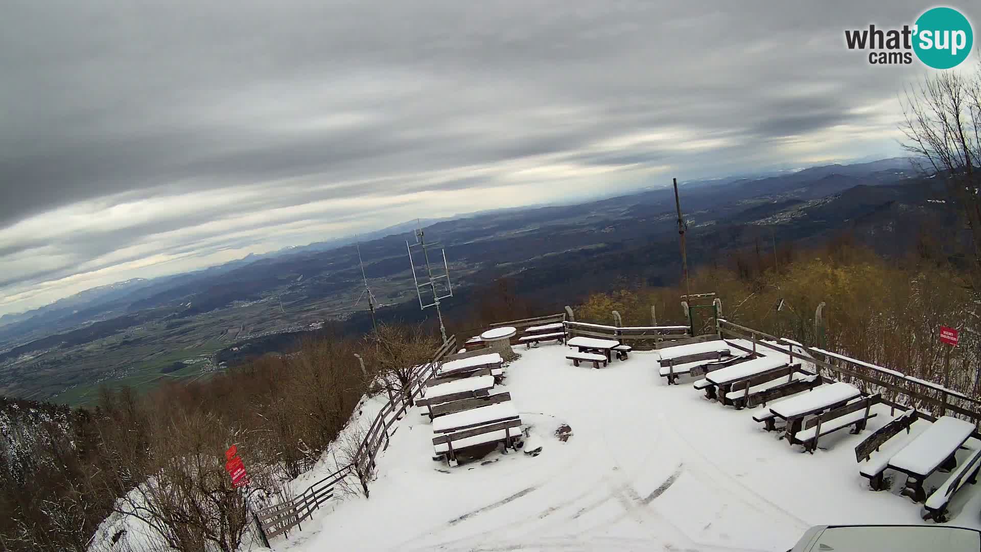 webcam Baita Krim vicino Ljubljana – Slovenia – vista su Grosuplje