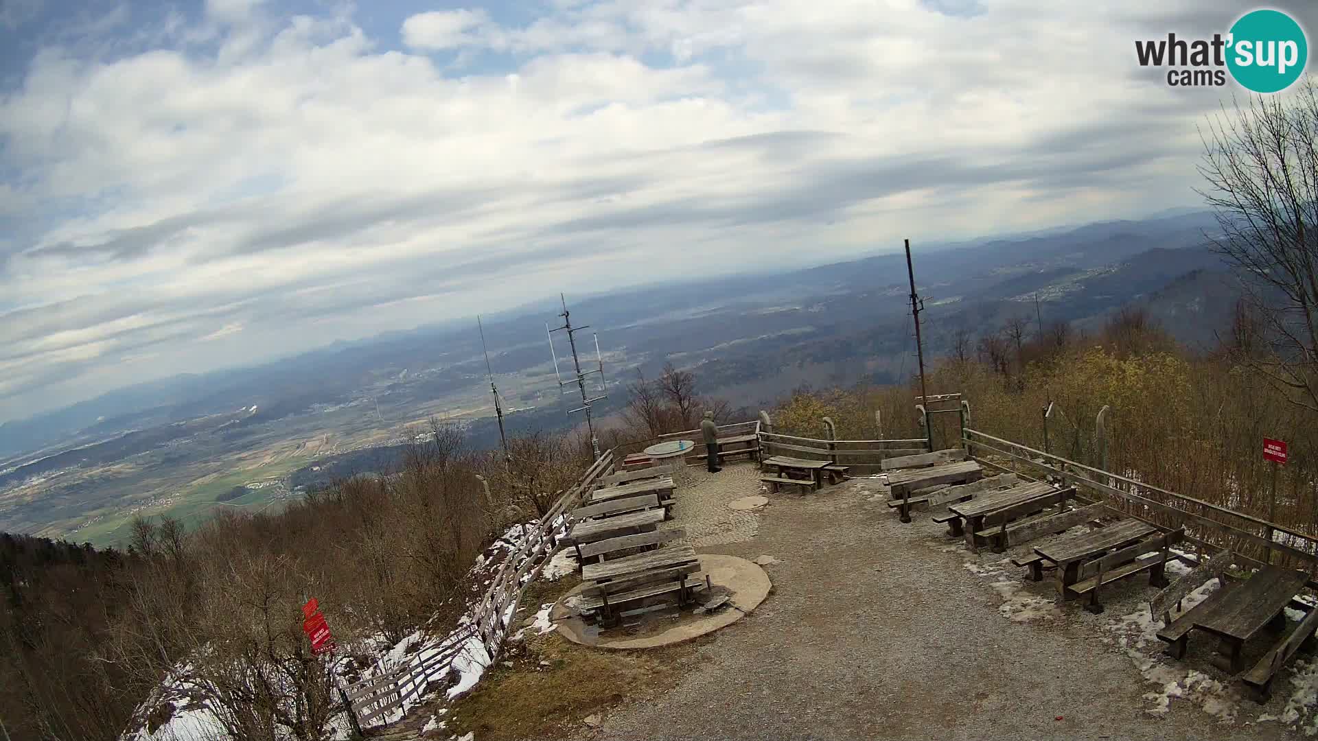 webcam Baita Krim vicino Ljubljana – Slovenia – vista su Grosuplje