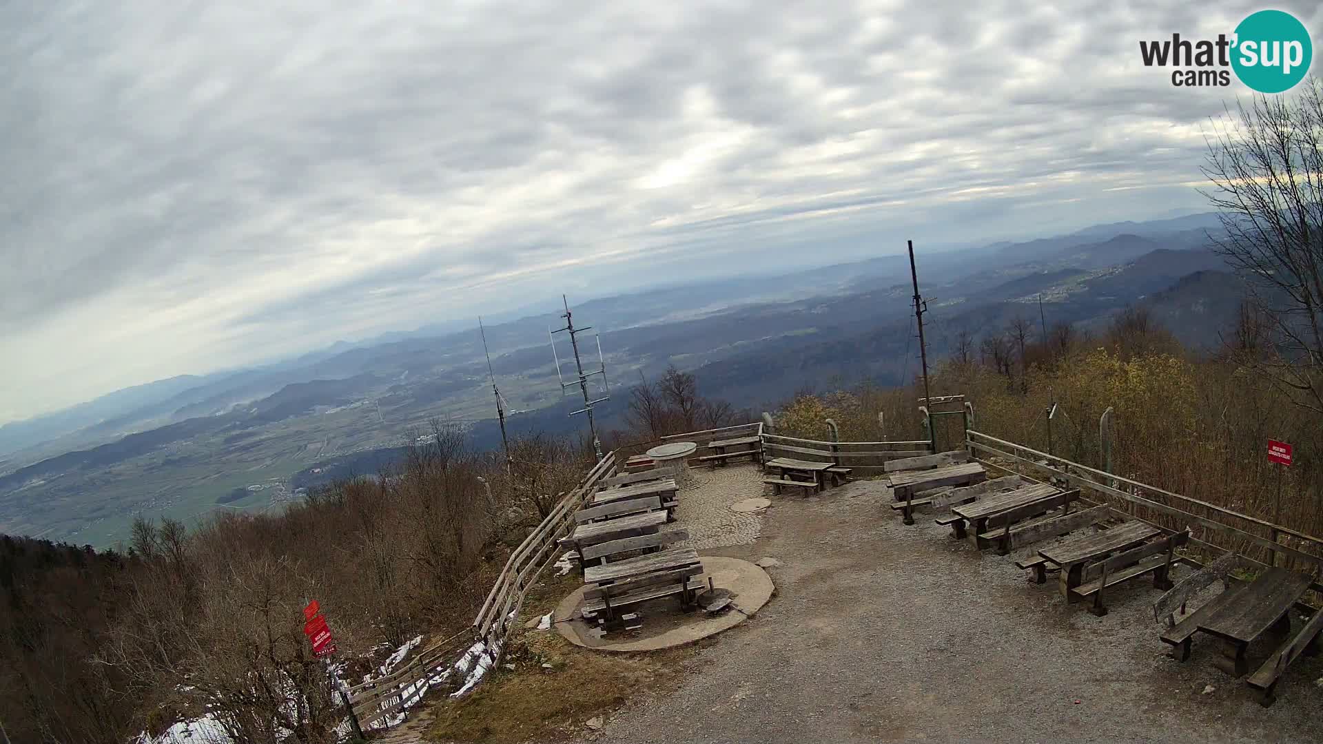 webcam Baita Krim vicino Ljubljana – Slovenia – vista su Grosuplje