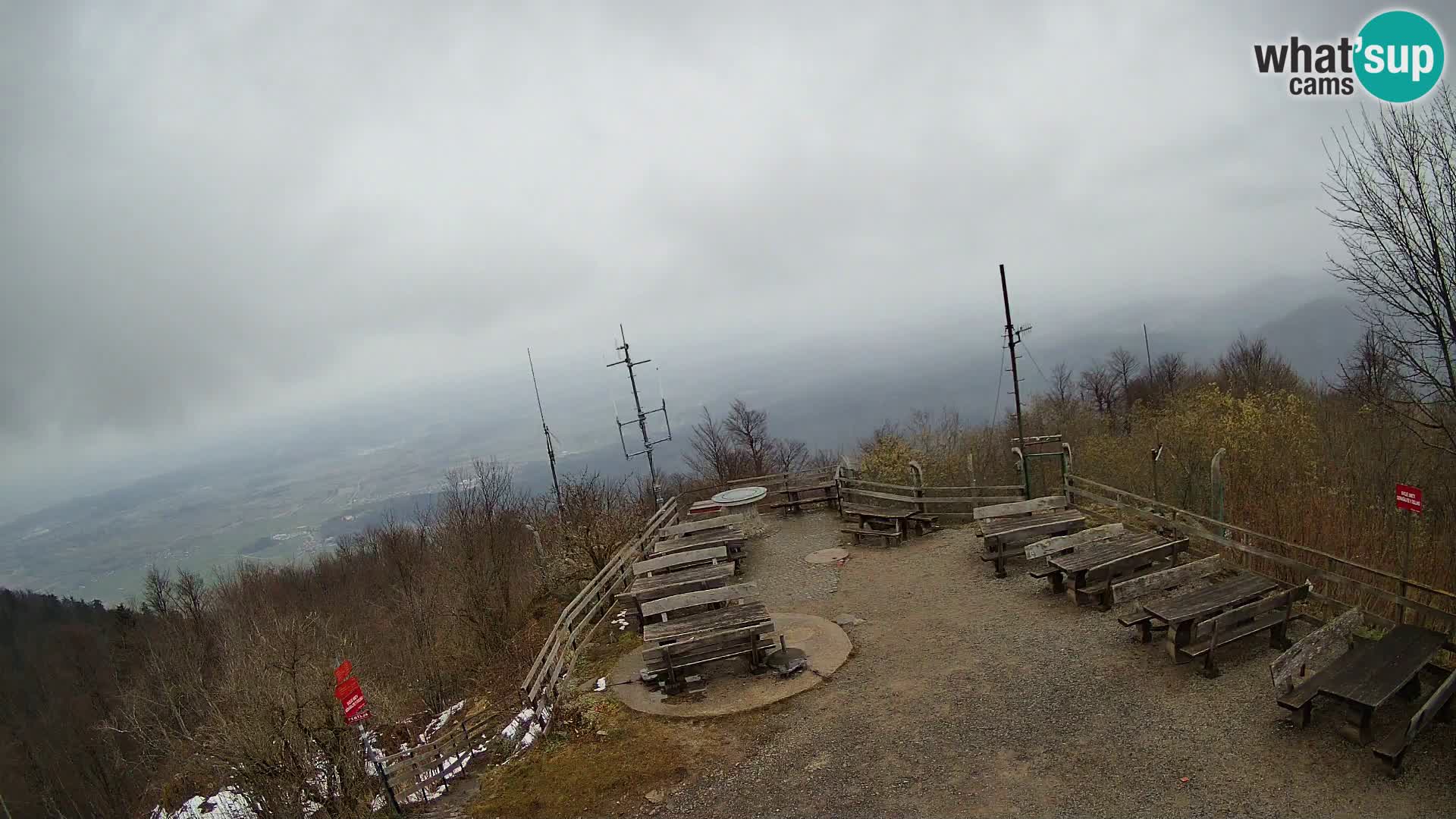 webcam Baita Krim vicino Ljubljana – Slovenia – vista su Grosuplje