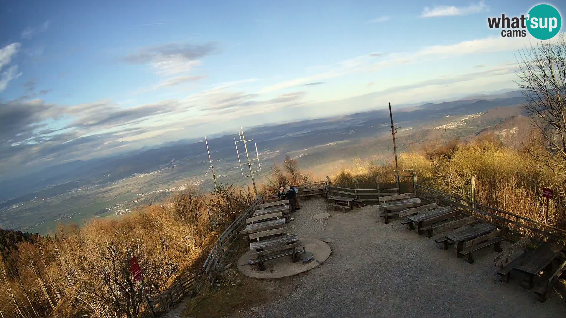 Planinska koliba Krim web kamera – Ljubljana – Slovenija