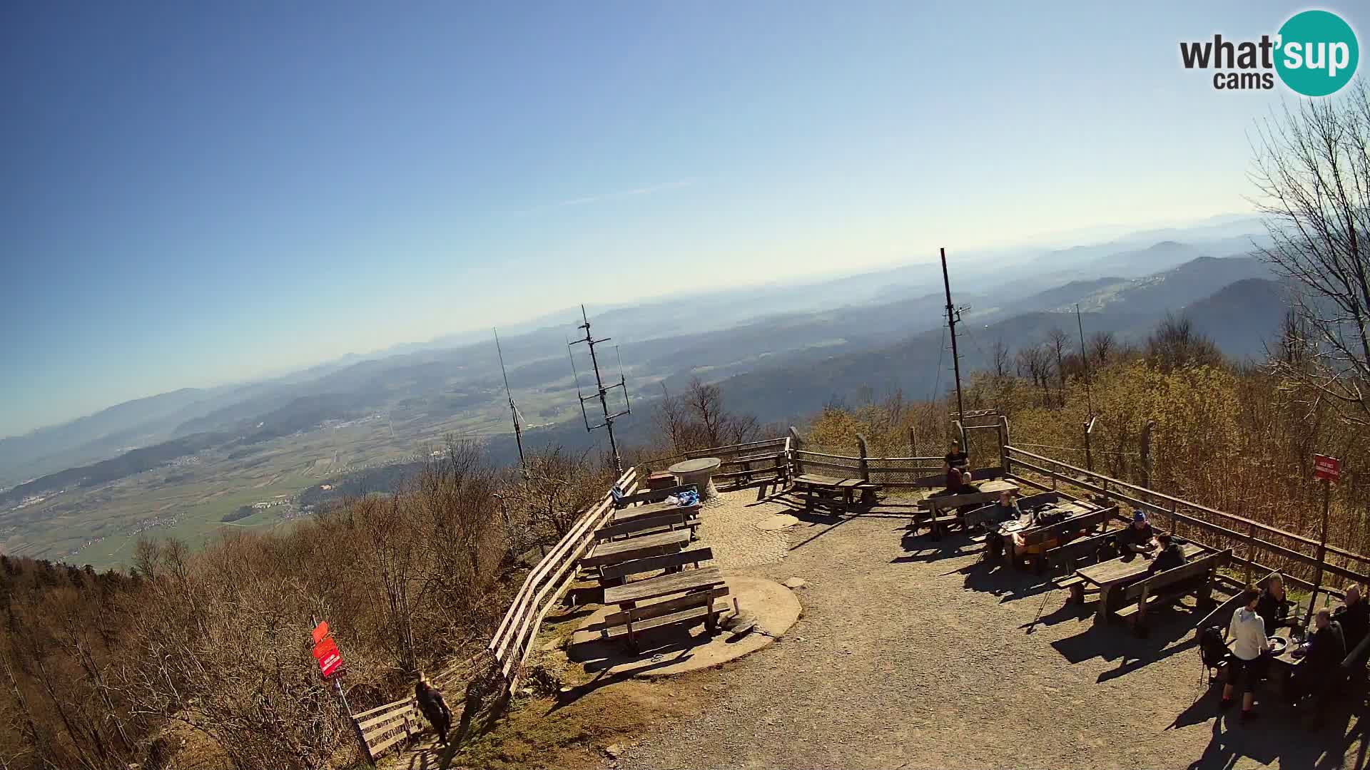 webcam Baita Krim vicino Ljubljana – Slovenia – vista su Grosuplje