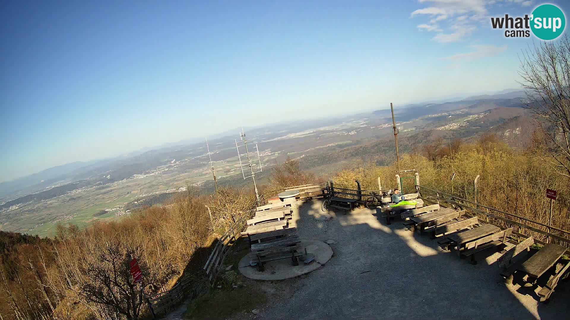 webcam Baita Krim vicino Ljubljana – Slovenia – vista su Grosuplje