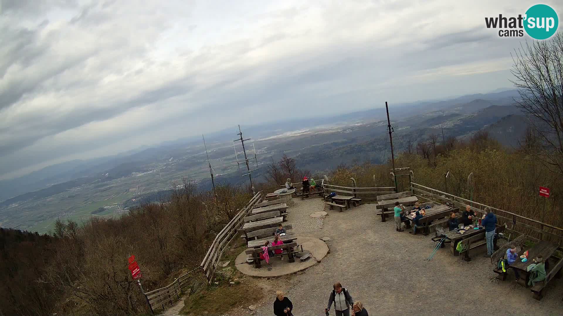 webcam Baita Krim vicino Ljubljana – Slovenia – vista su Grosuplje