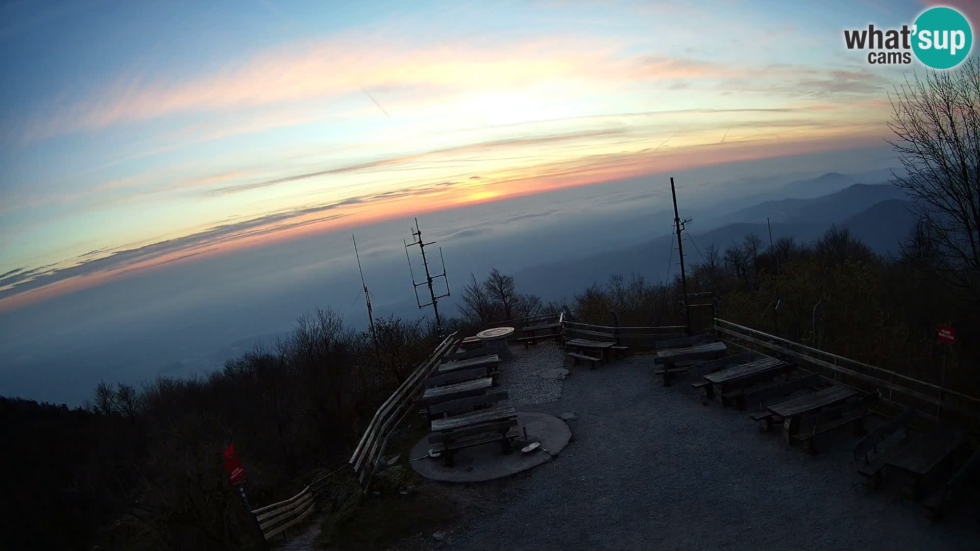 webcam Baita Krim vicino Ljubljana – Slovenia – vista su Grosuplje