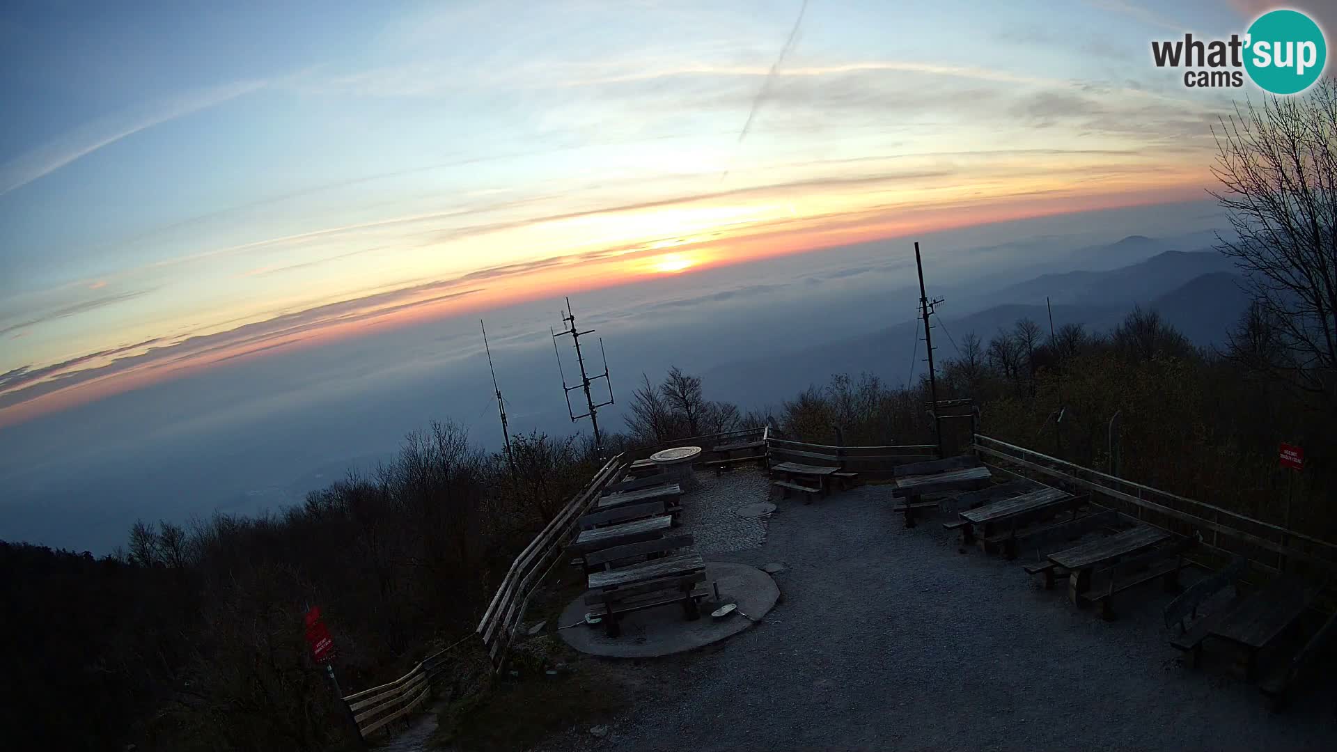 Spletna kamera Krim pri Ljubljani – pogled proti Grosuplju