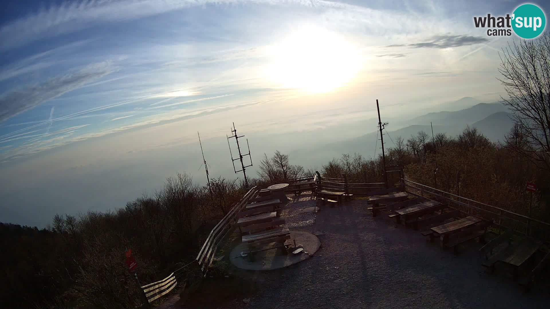 webcam Baita Krim vicino Ljubljana – Slovenia – vista su Grosuplje