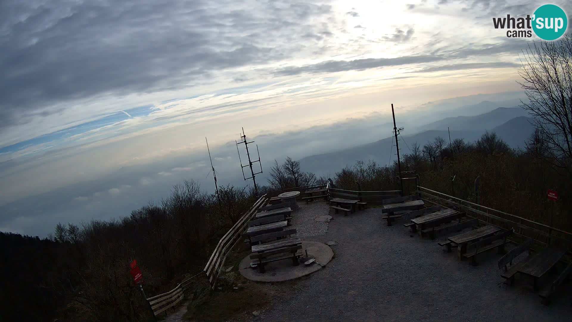 webcam Baita Krim vicino Ljubljana – Slovenia – vista su Grosuplje