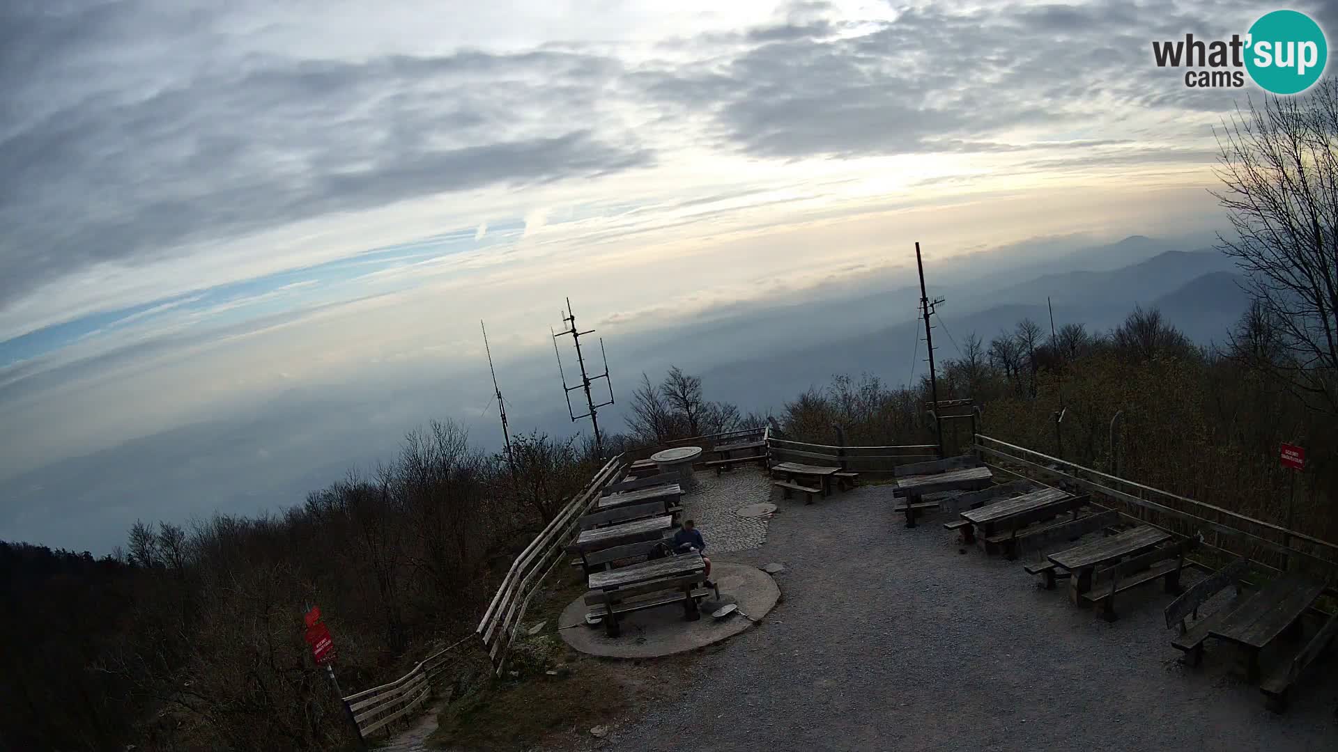 webcam Baita Krim vicino Ljubljana – Slovenia – vista su Grosuplje