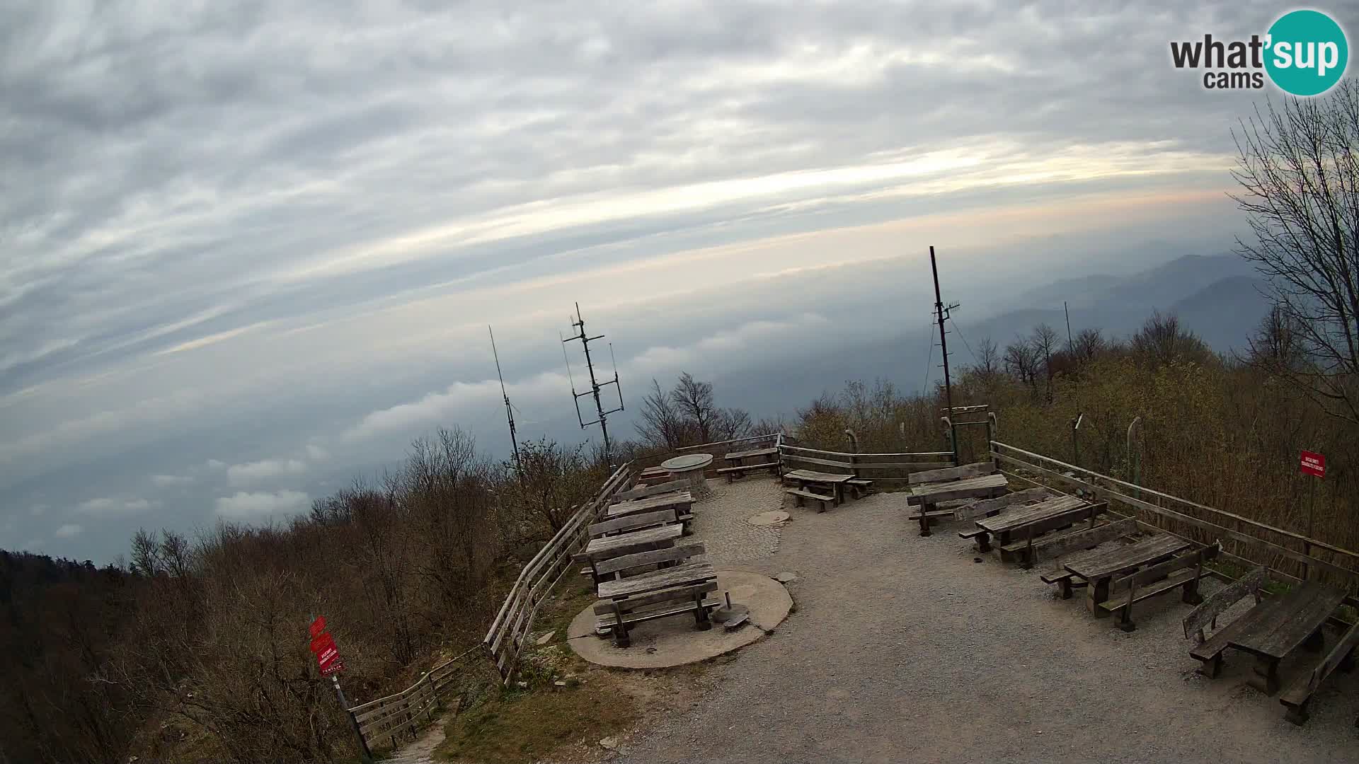 Planinska koliba Krim web kamera – Ljubljana – Slovenija