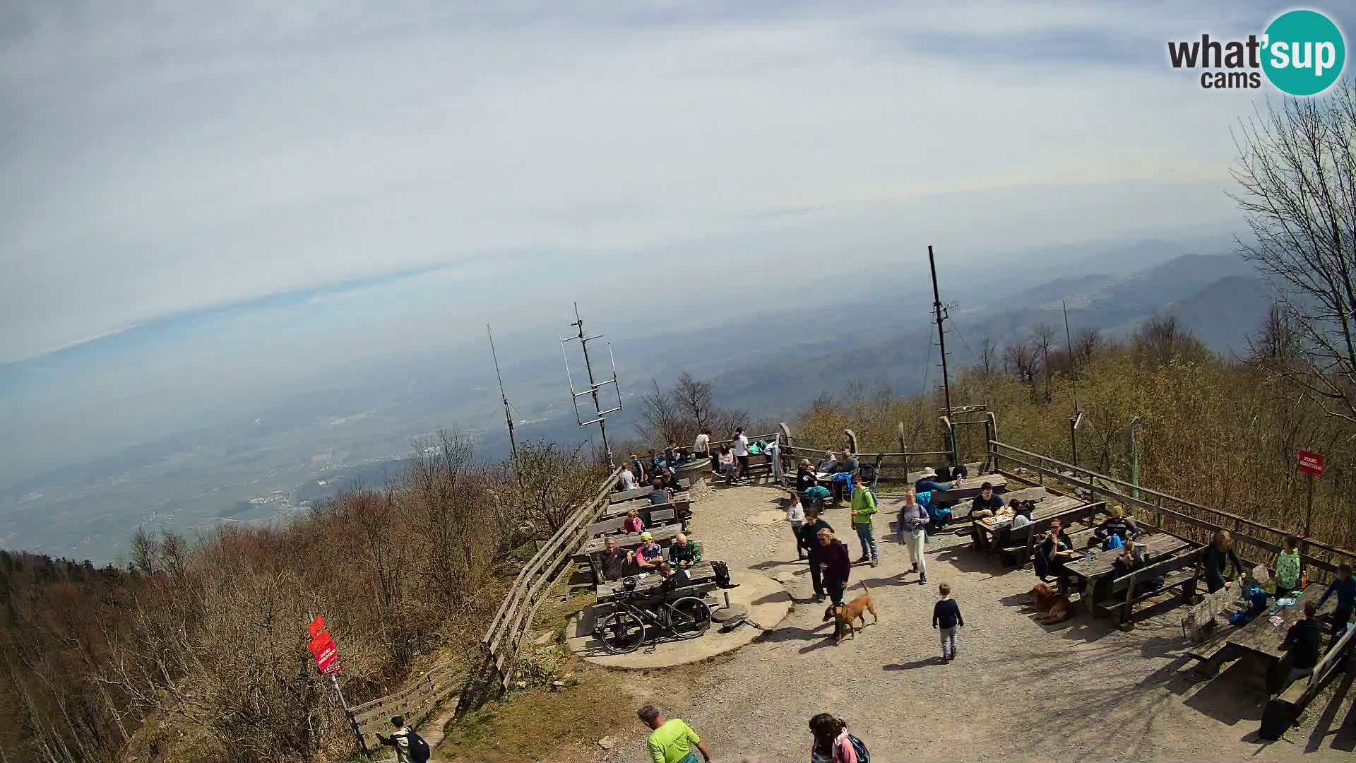 Planinska koliba Krim web kamera – Ljubljana – Slovenija