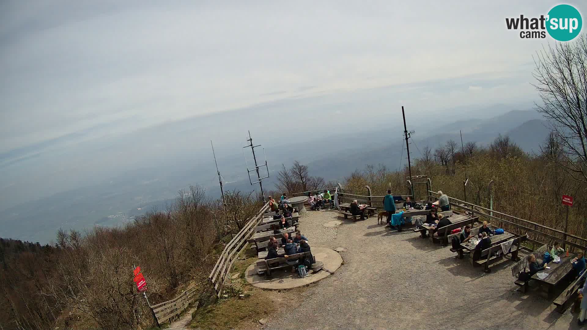 webcam Baita Krim vicino Ljubljana – Slovenia – vista su Grosuplje