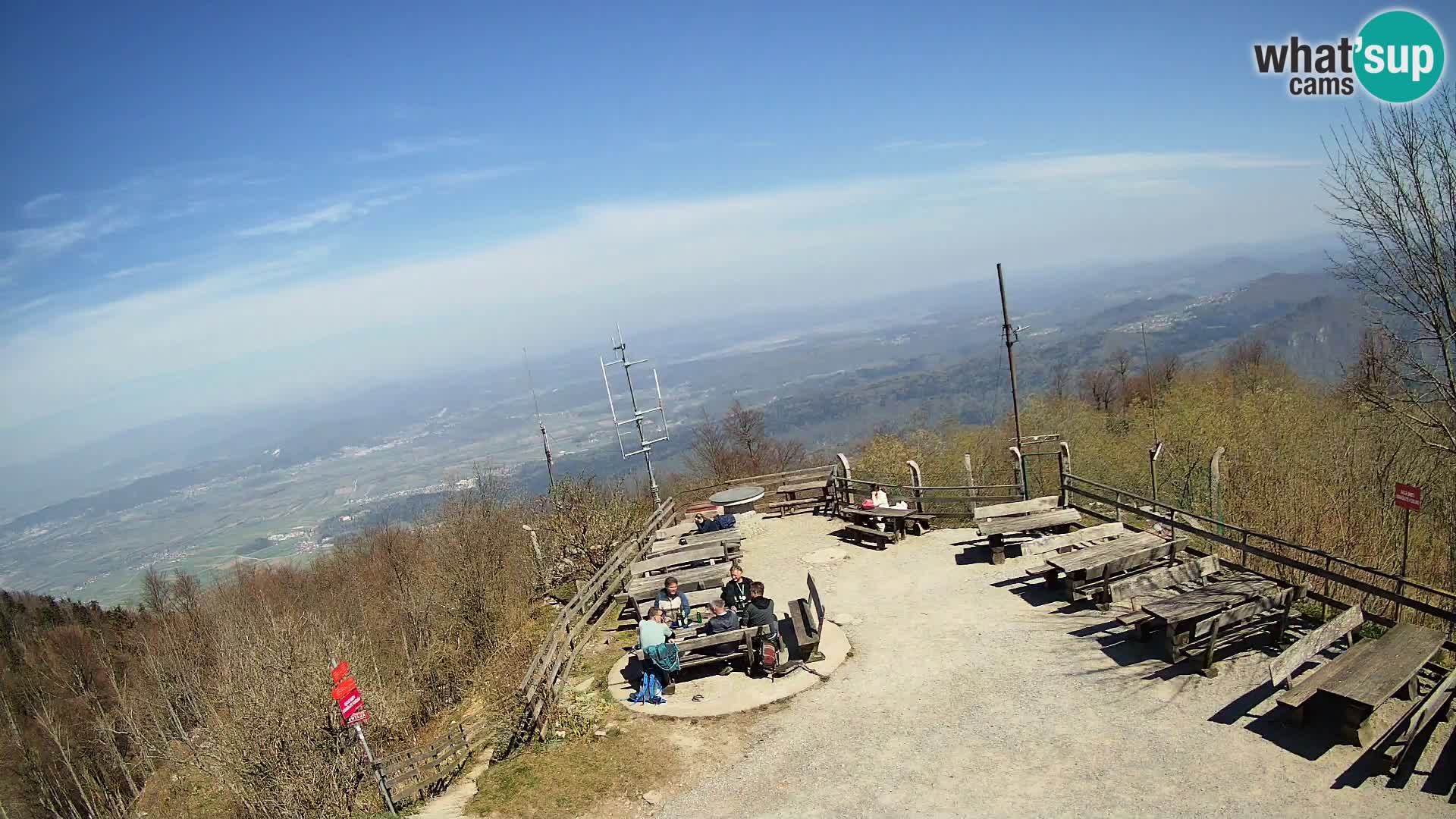 webcam Baita Krim vicino Ljubljana – Slovenia – vista su Grosuplje