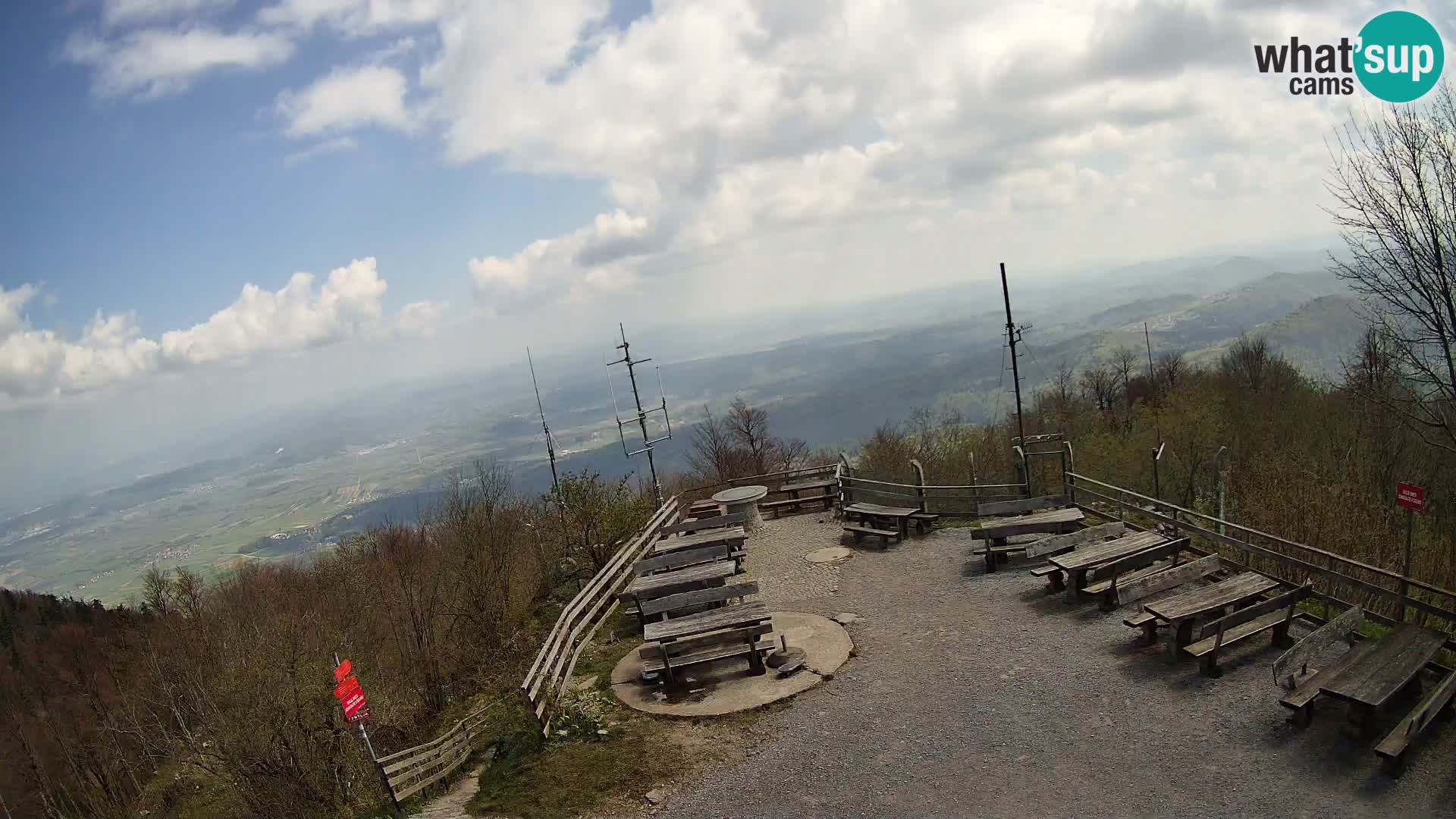 webcam Baita Krim vicino Ljubljana – Slovenia – vista su Grosuplje