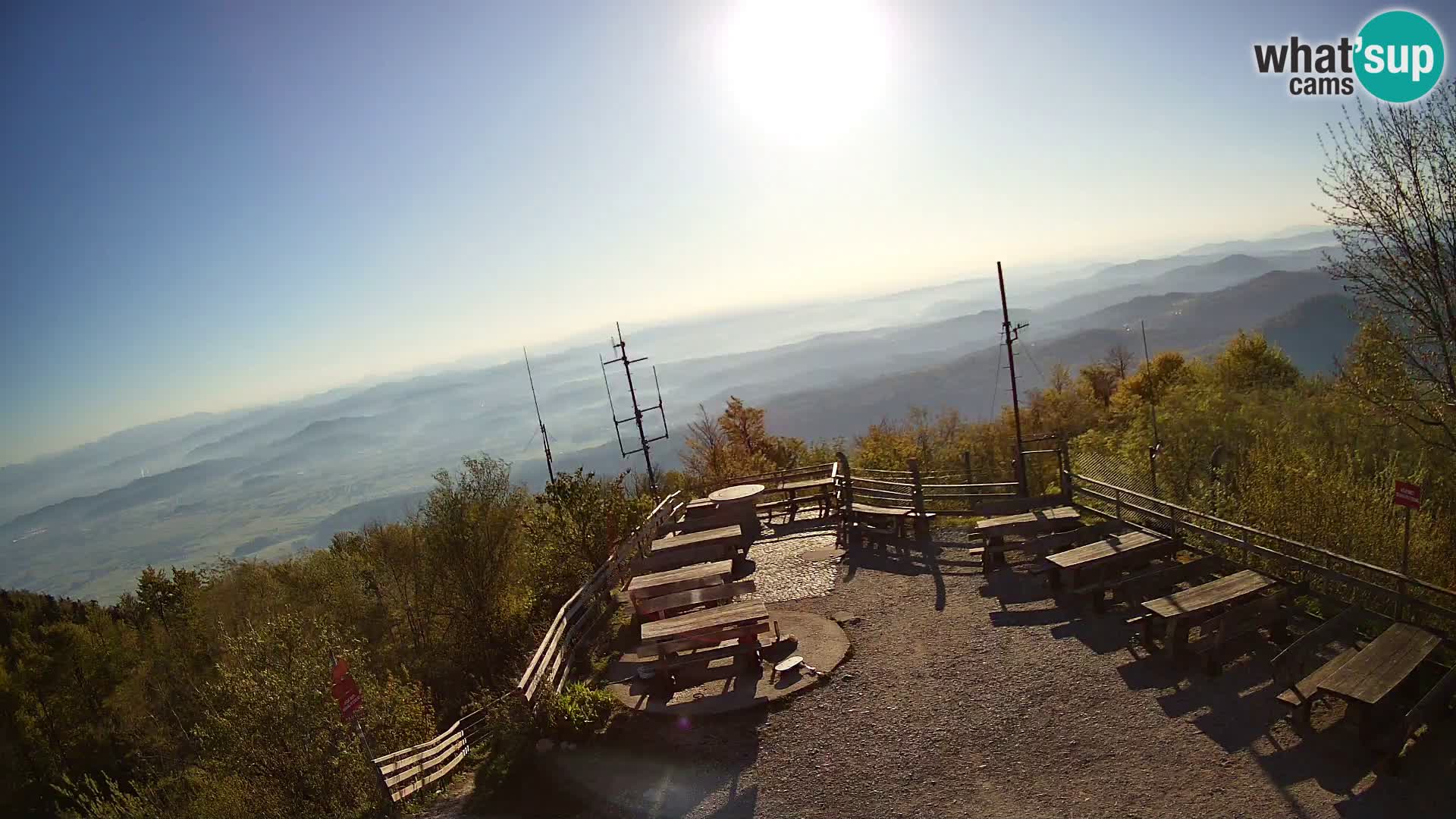 webcam Baita Krim vicino Ljubljana – Slovenia – vista su Grosuplje