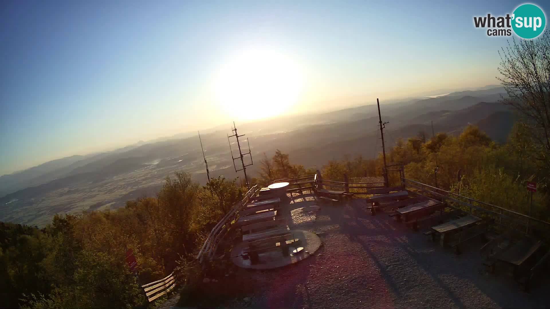 webcam Baita Krim vicino Ljubljana – Slovenia – vista su Grosuplje