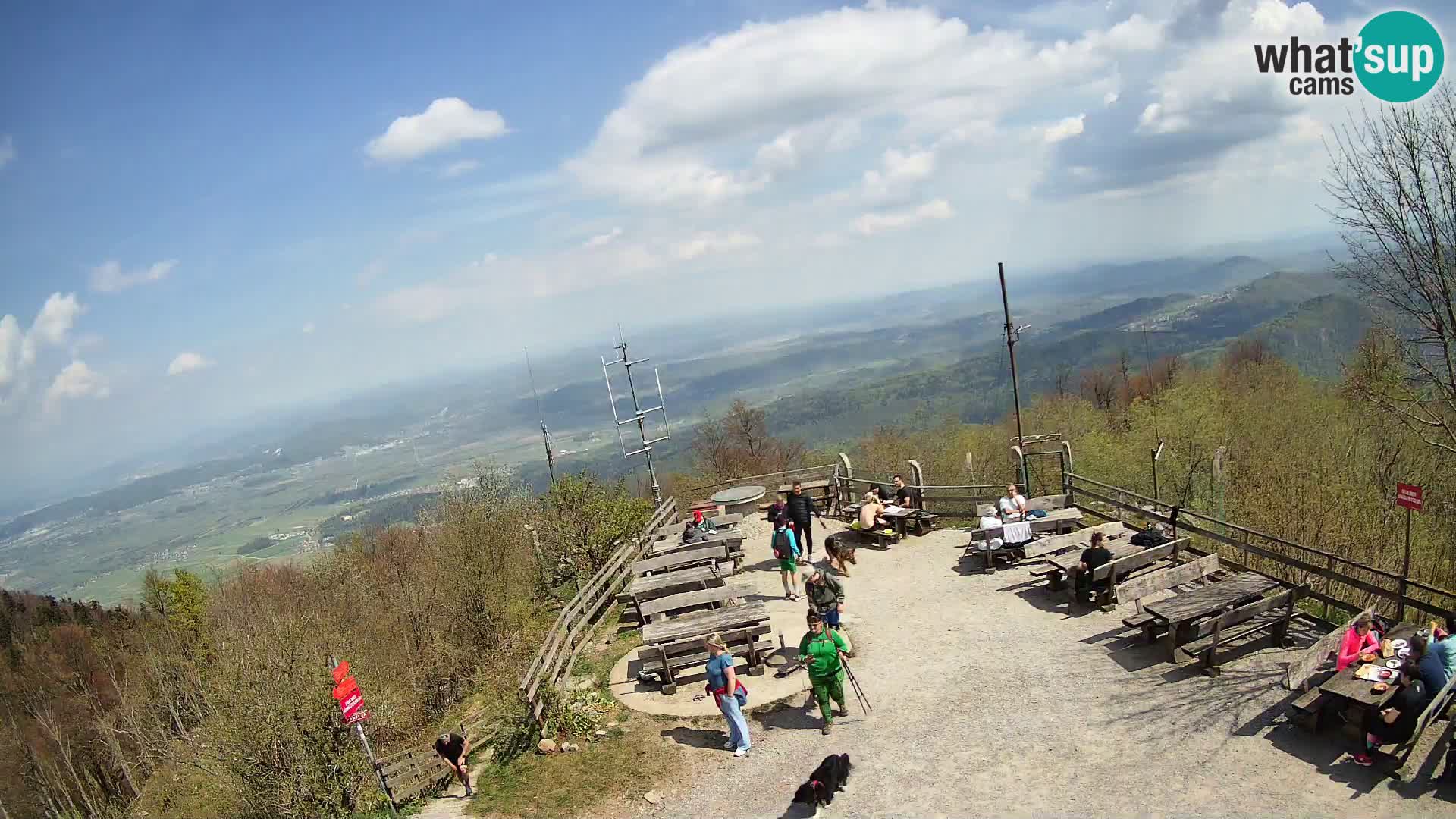 Planinska koliba Krim web kamera – Ljubljana – Slovenija