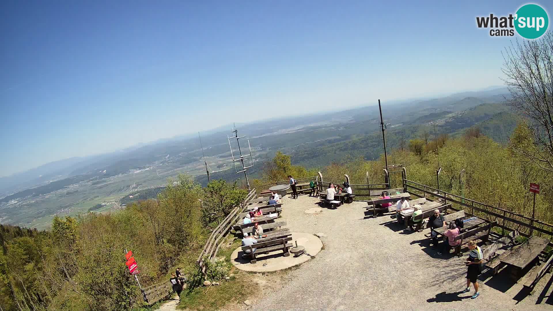 Planinska koliba Krim web kamera – Ljubljana – Slovenija