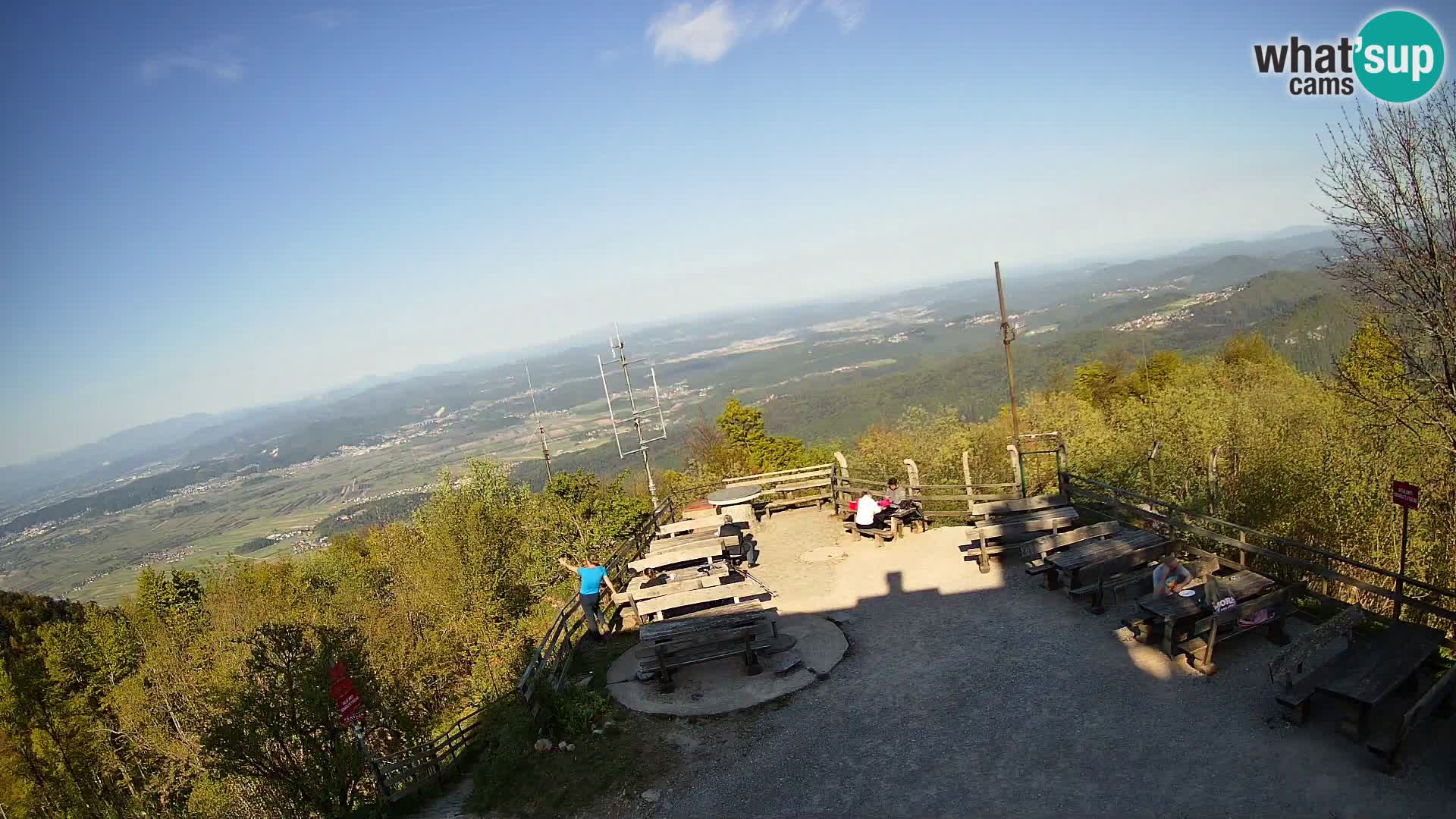 webcam Baita Krim vicino Ljubljana – Slovenia – vista su Grosuplje