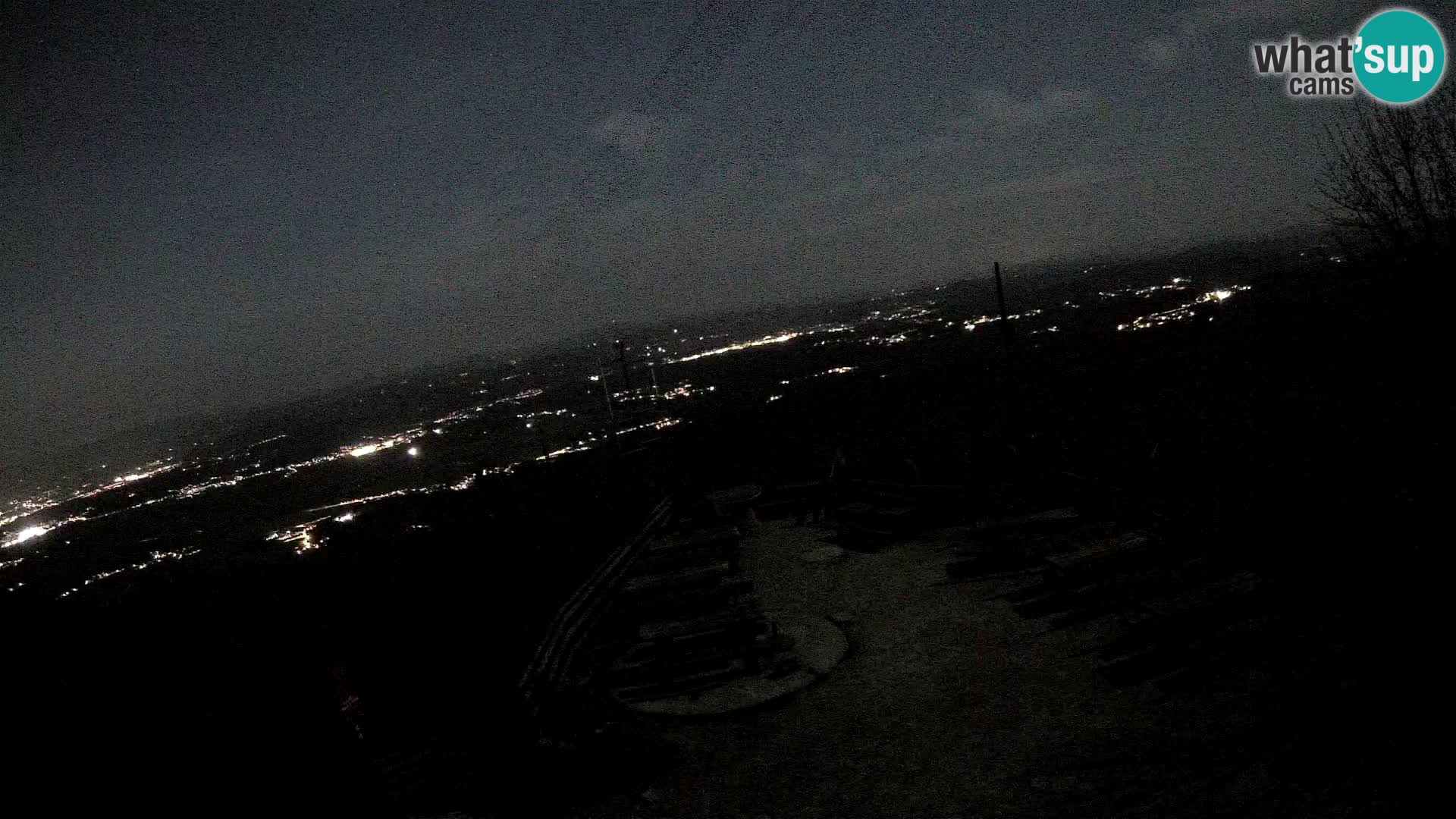 webcam Baita Krim vicino Ljubljana – Slovenia – vista su Grosuplje