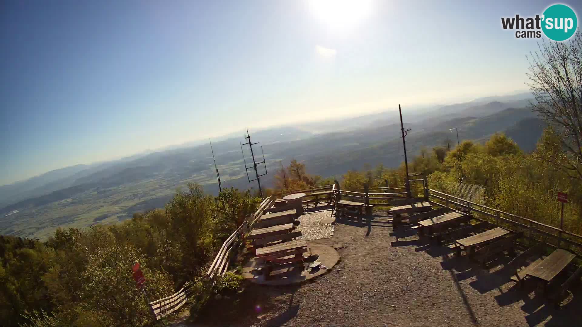 webcam Baita Krim vicino Ljubljana – Slovenia – vista su Grosuplje