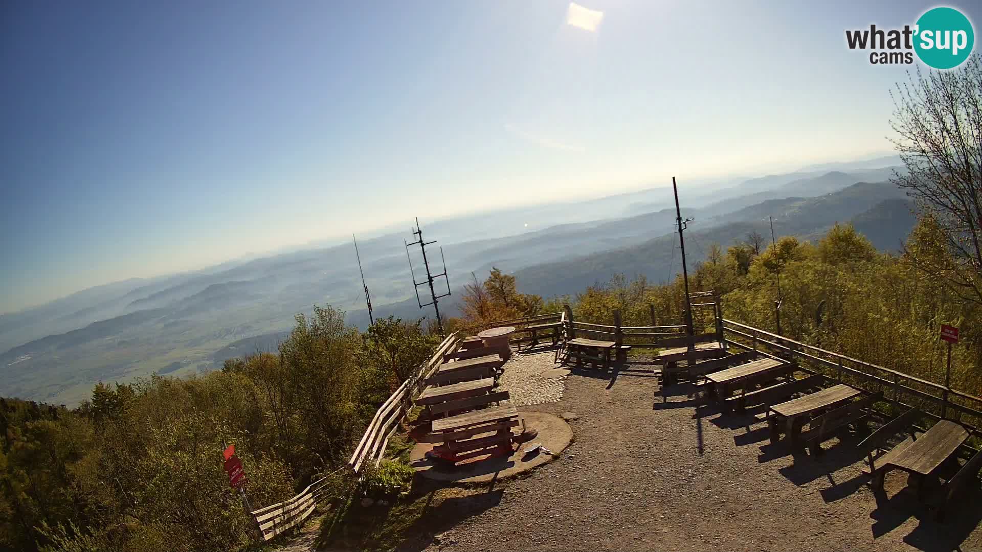 webcam Baita Krim vicino Ljubljana – Slovenia – vista su Grosuplje