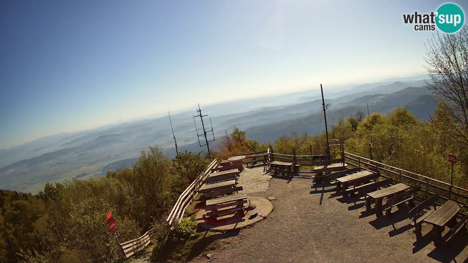 webcam Baita Krim vicino Ljubljana – Slovenia – vista su Grosuplje