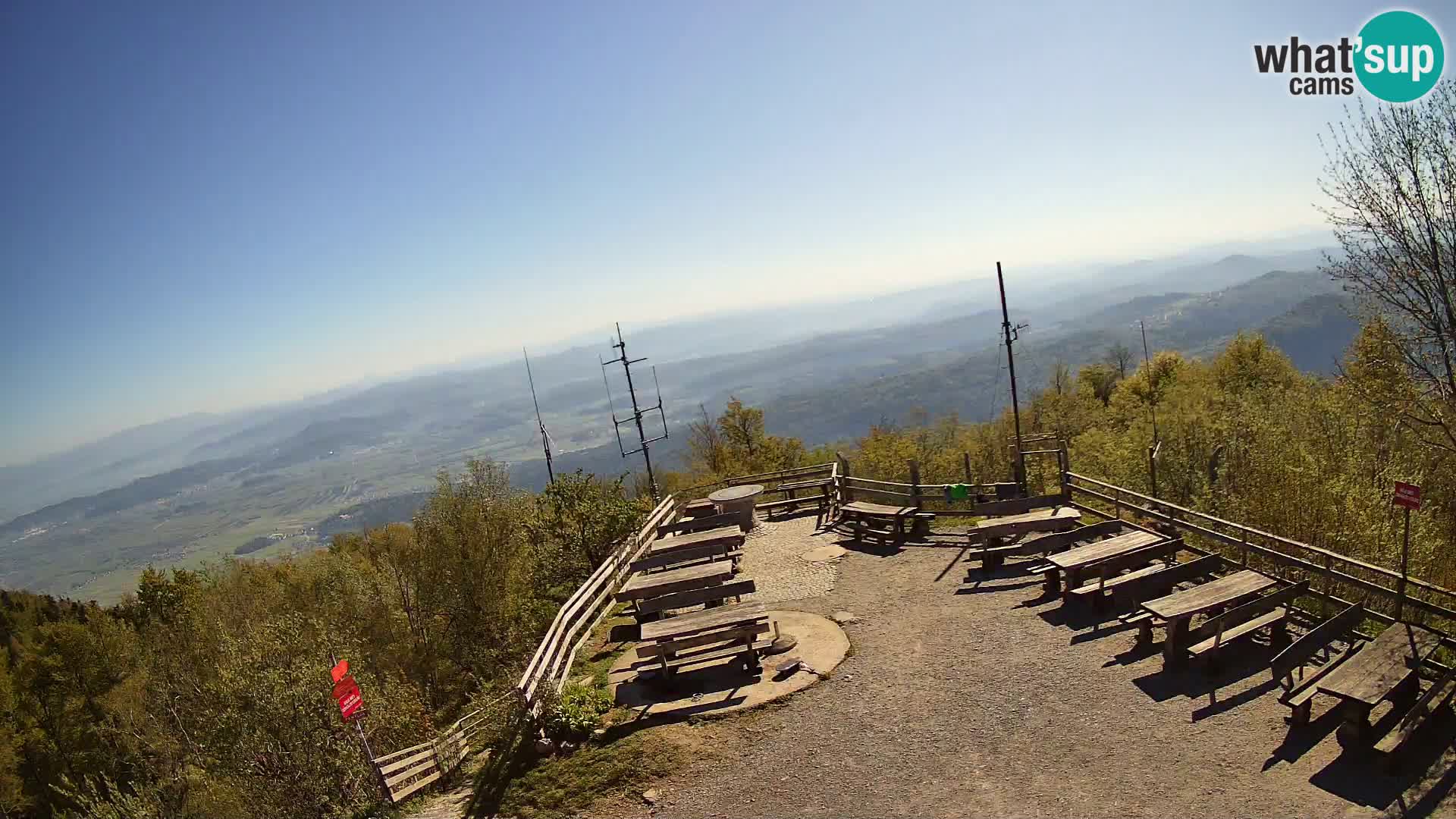 Planinska koliba Krim web kamera – Ljubljana – Slovenija