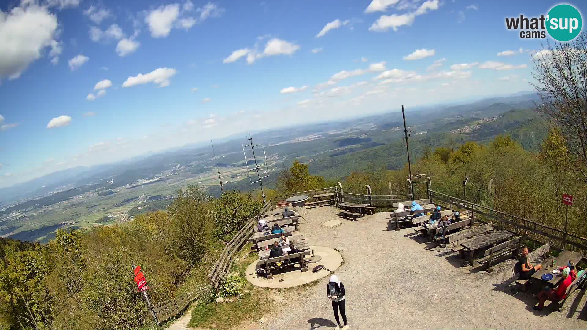 Planinska koliba Krim web kamera – Ljubljana – Slovenija