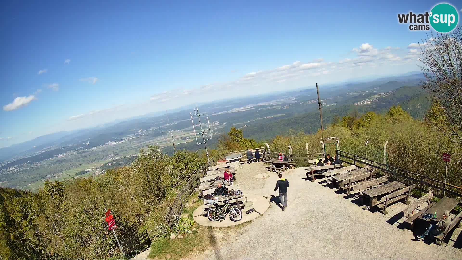 webcam Baita Krim vicino Ljubljana – Slovenia – vista su Grosuplje