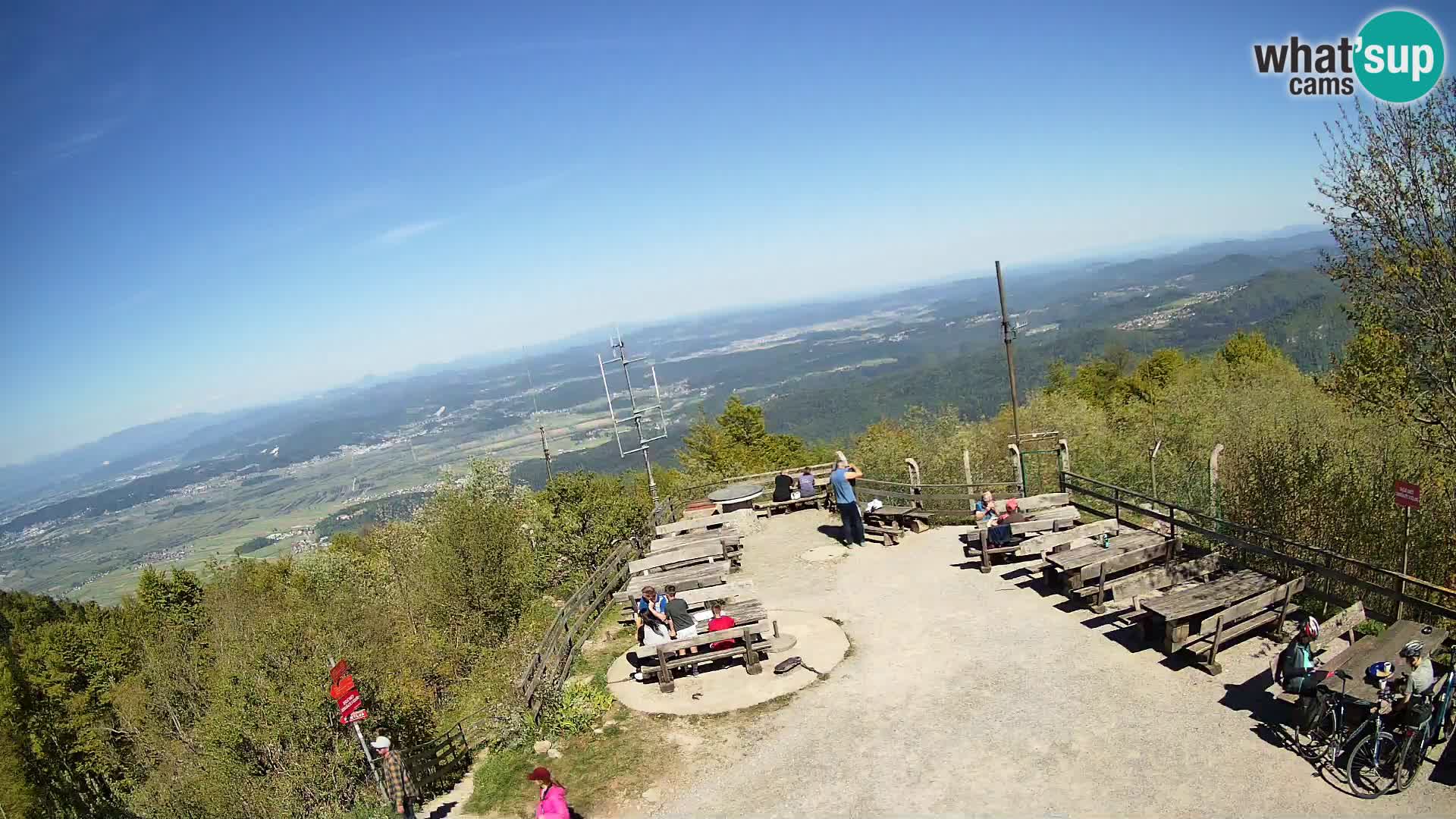 webcam Baita Krim vicino Ljubljana – Slovenia – vista su Grosuplje